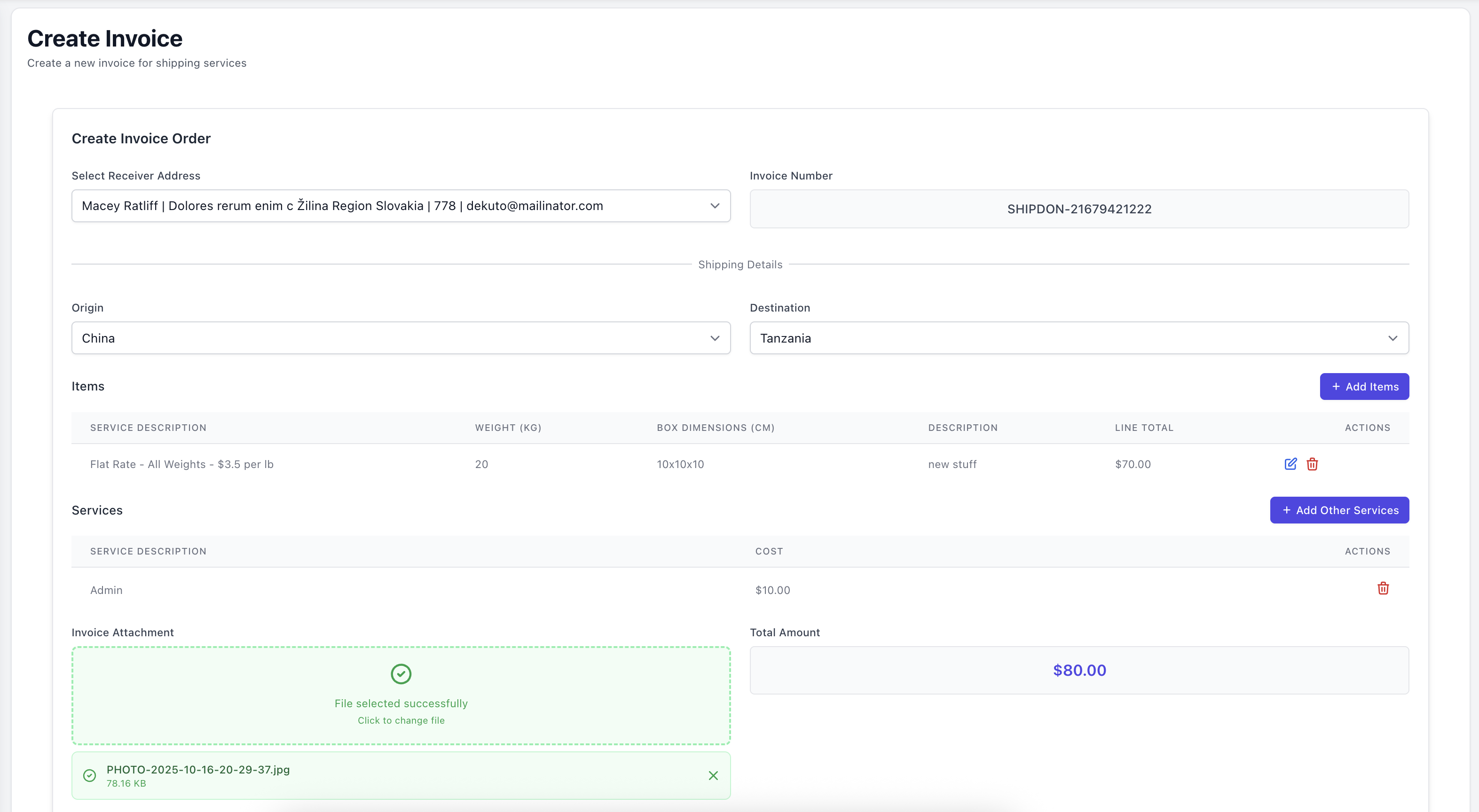 Operations Dashboard